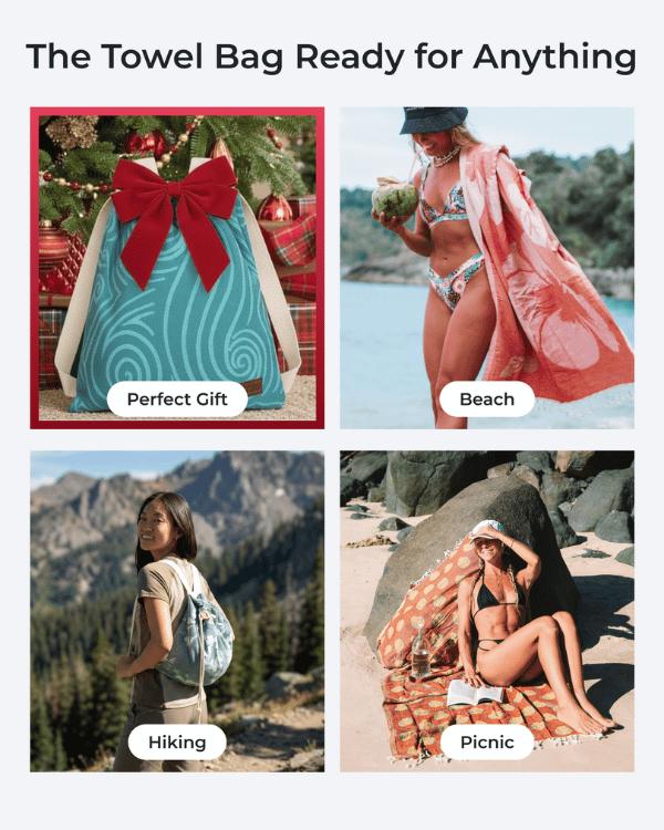 CarryTowel™ Beach Towel Bag
