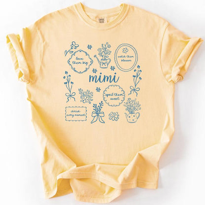 Personalized Comfort Tee for Moms & Grandmas