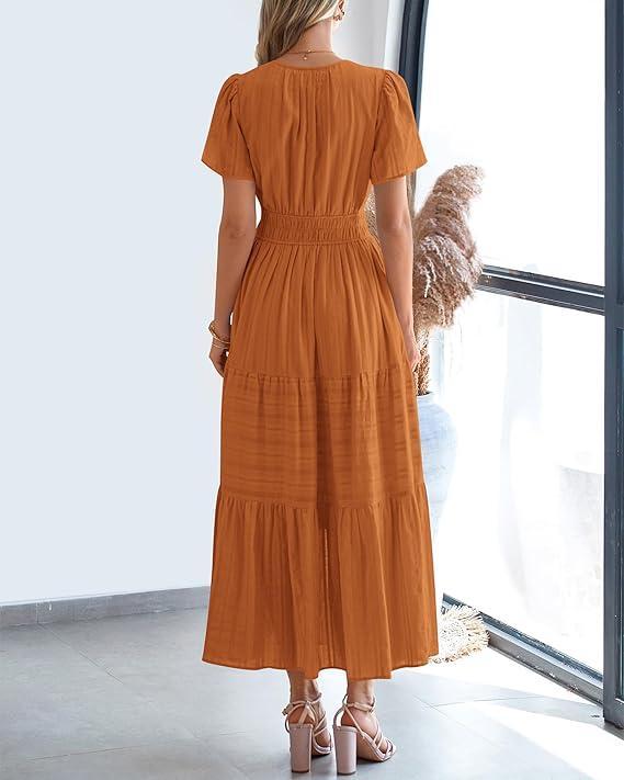 Boho Style Casual Maxi Dress