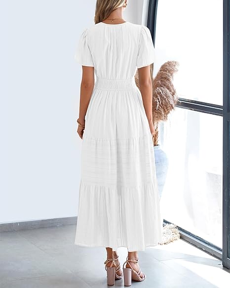 Boho Style Casual Maxi Dress