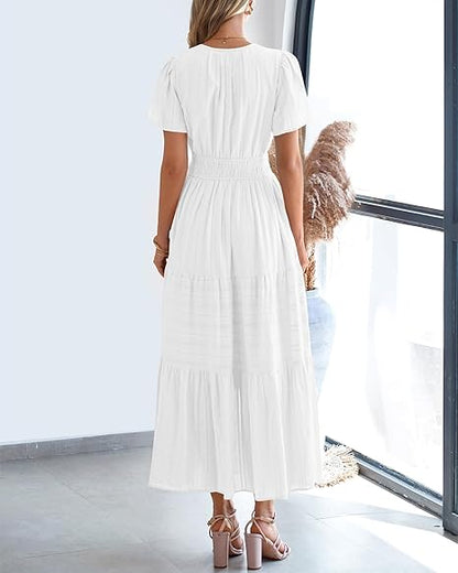 Boho Style Casual Maxi Dress
