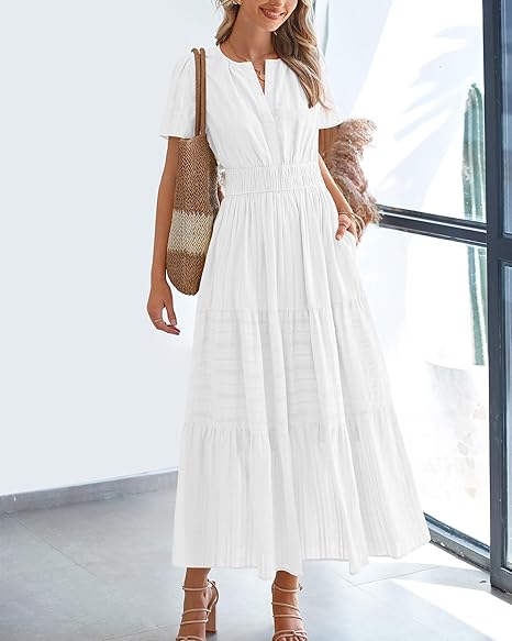 Boho Style Casual Maxi Dress