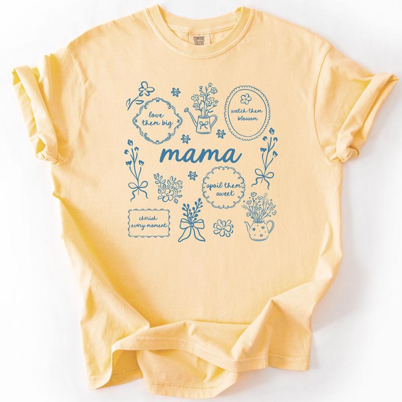 Personalized Comfort Tee for Moms & Grandmas