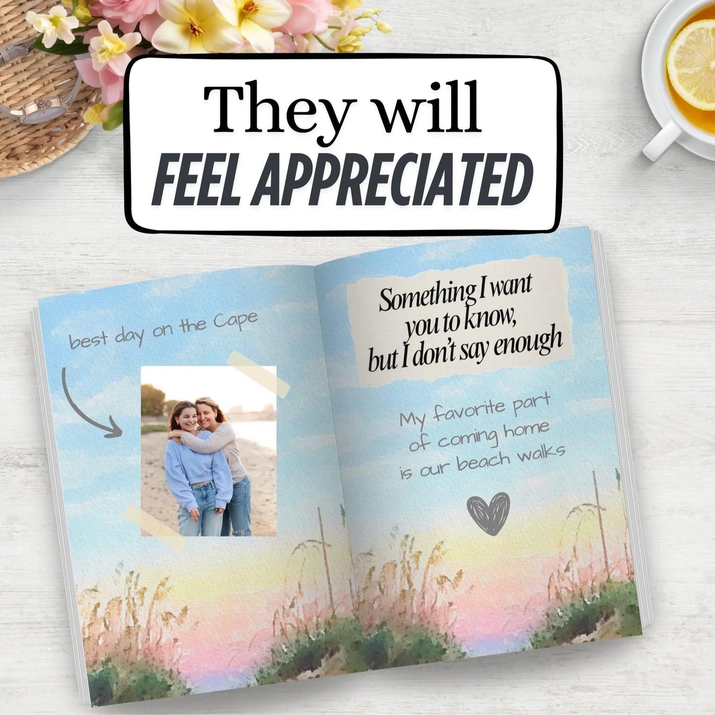 Heartfelt Keepsake Book for Mom