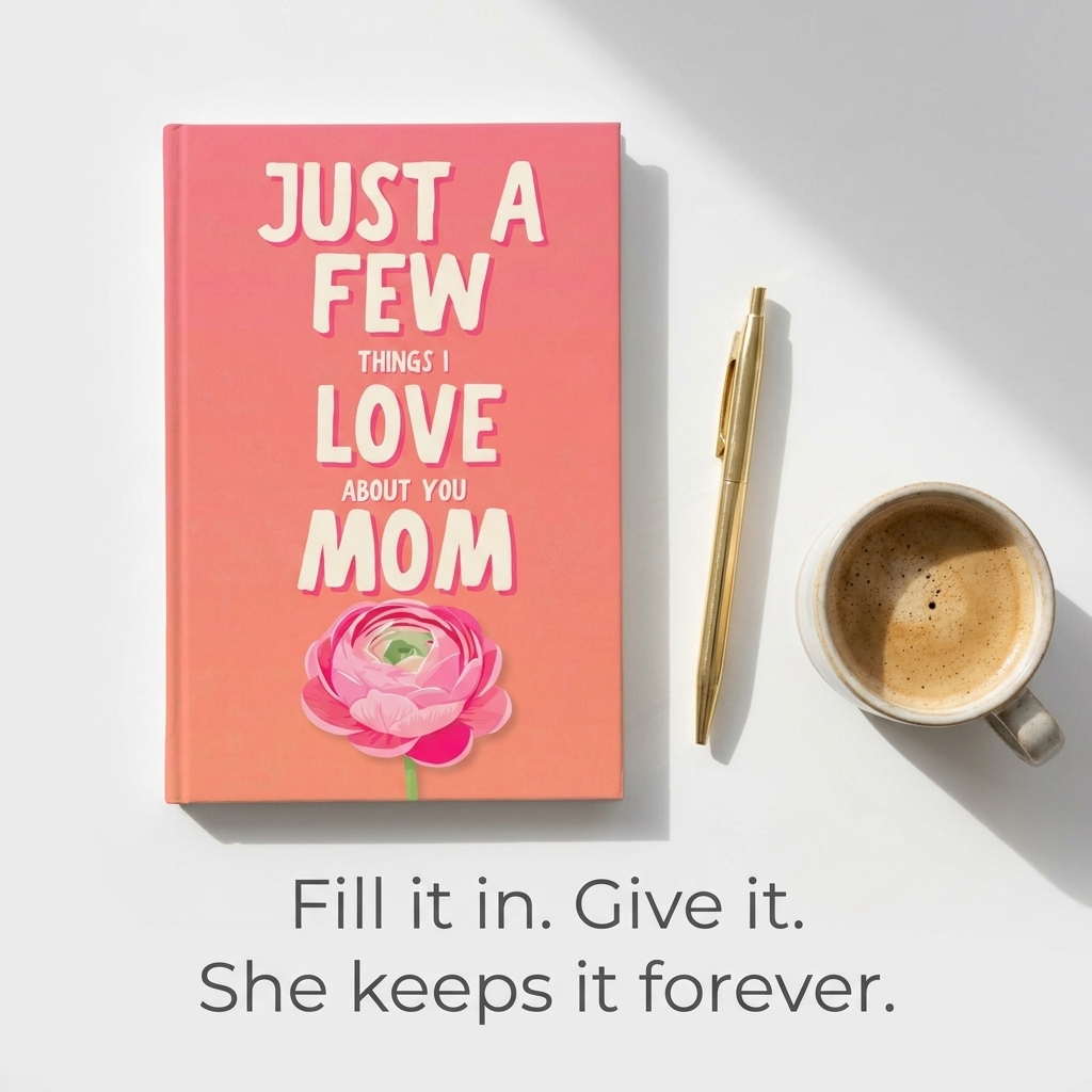 Heartfelt Keepsake Book for Mom