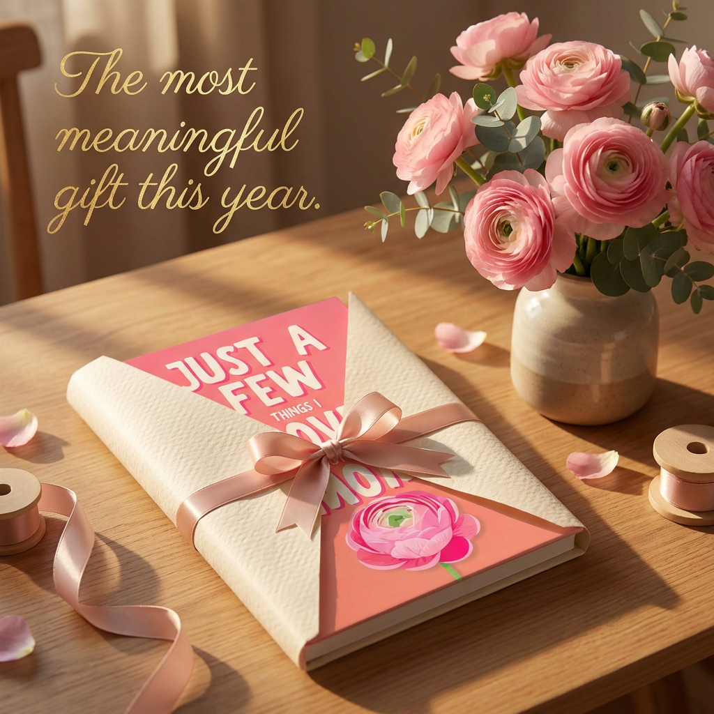 Heartfelt Keepsake Book for Mom