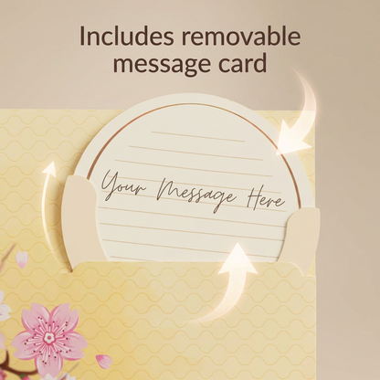 Elegant 3D Flower Card for Mom
