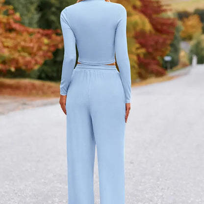 2-Piece Ribbed Knit Set