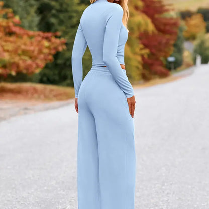 2-Piece Ribbed Knit Set