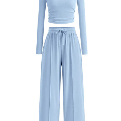 2-Piece Ribbed Knit Set