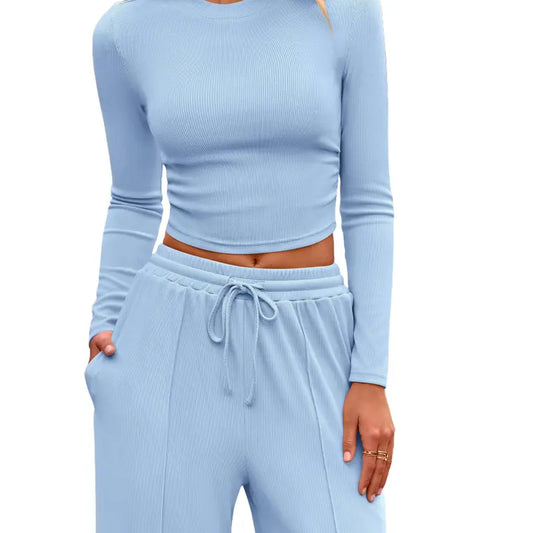 2-Piece Ribbed Knit Set